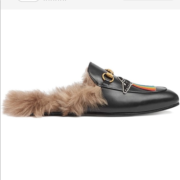 SOLD — Gucci Princetown Loafers w Appliqués - Picture 7 of 8